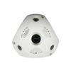 H.265 1080P plastic housing network 180 degree fisheye cctv camera support built-in POE
