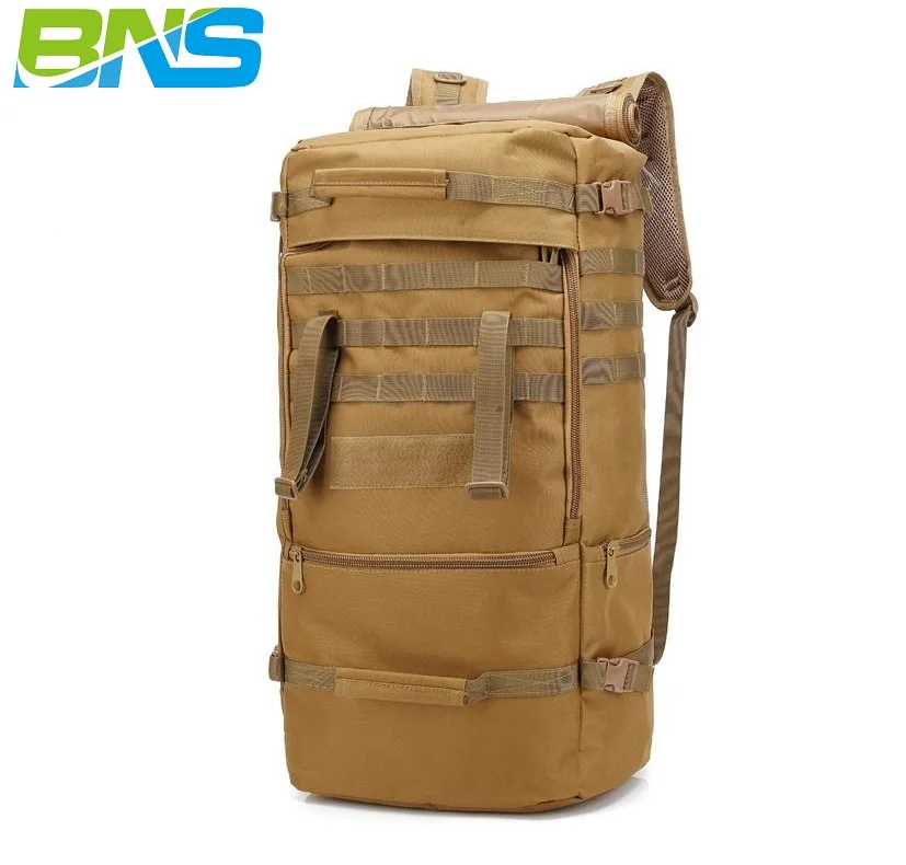 

60l Adventure Large Sport Tech Bag Travel Gym Set Oxford Custom Waterproof Military Tactical Duffle Backpack Bags