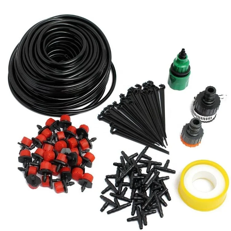 

China 10m Micros Garden Complete Tubing Kits Agriculture Agricultural Indoor Farm Watering Drip Irrigation System