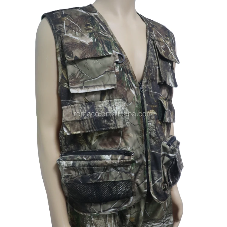 Deluxe Camouflage Shooting Tactical Hunting Vest With Shell Holder