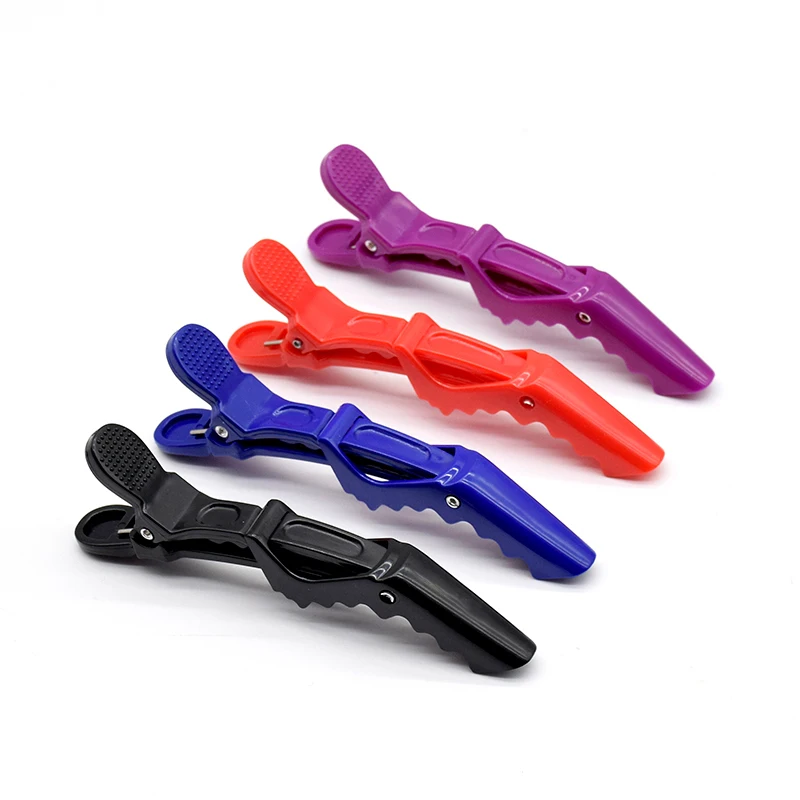 

Hair Clip Hairdressing Clamps Claw Section Alligator Clips Barber, Colors