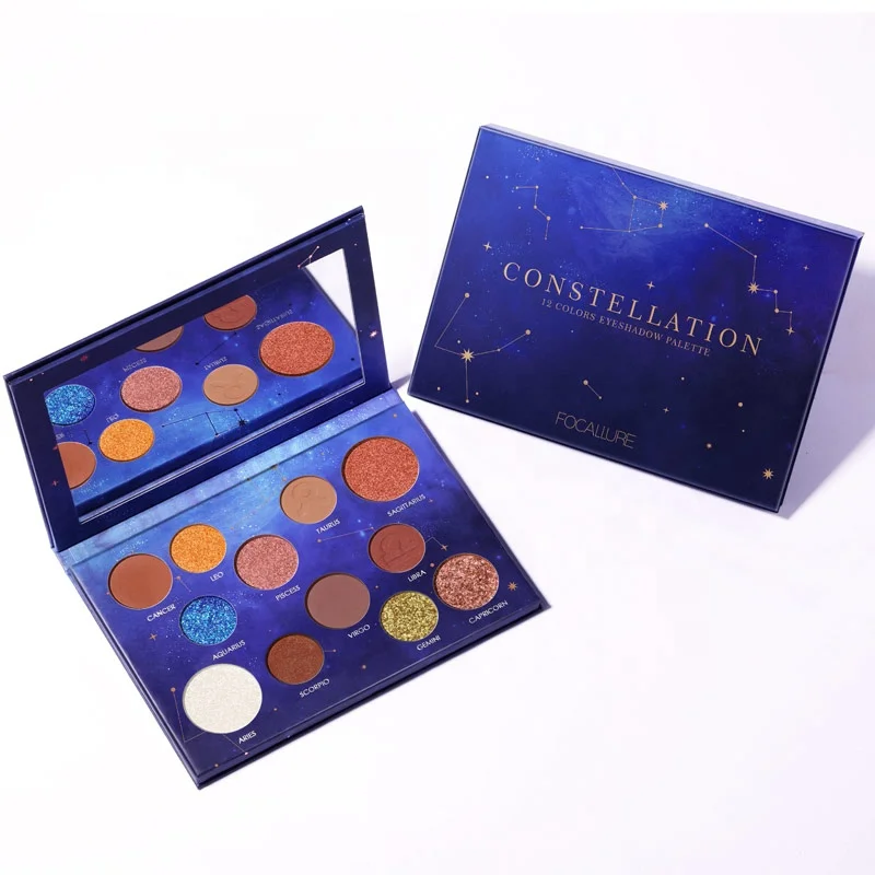 

FOCALLURE High Quality Rich Color Ultra Glow Eyeshadow Palette Long Lasting Beauty Cosmetics