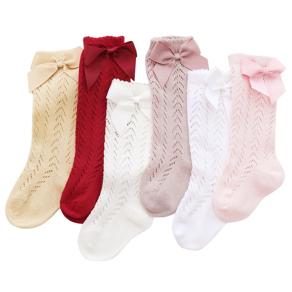

Warehouse Baby tights Stocking Cotton Girls kids Toddler Bow Pantyhose / Long Socks Summer, Picture shows