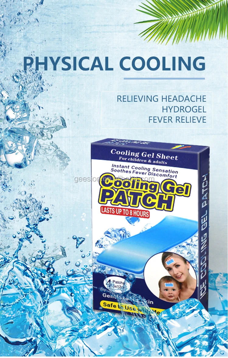 Buy Wholesale China Fever Cooling Gel Pad Colorful Cool Pad Fever Patch  Cooling Gel Patch Chinese Supplier Herbal Menthol & Cooling Gel Pad at USD  0.04