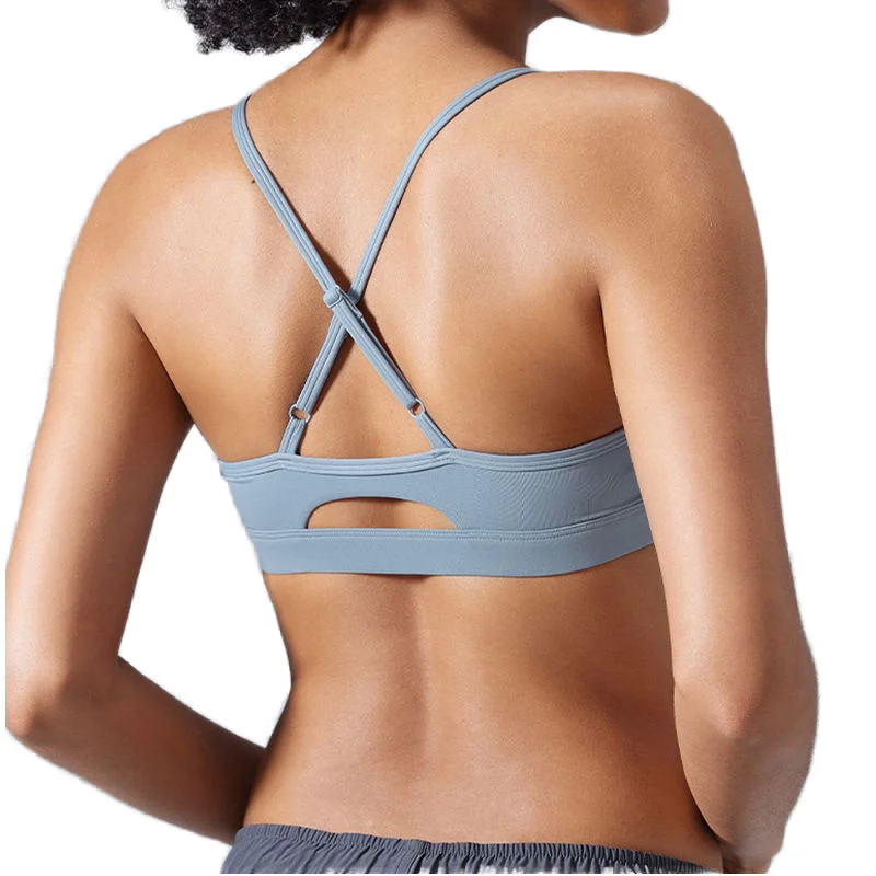 High-Impact支撑交叉背with Adjustable Sports Bra