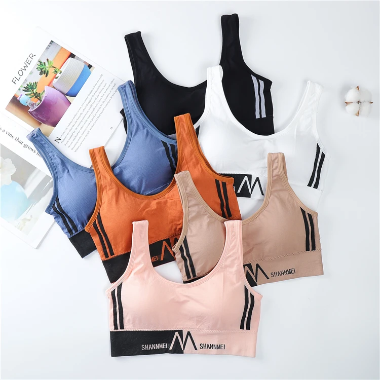 

Female Outdoor Casual Teen Training Bras Custom Sublimation Front Close Sports Bra In Bulk