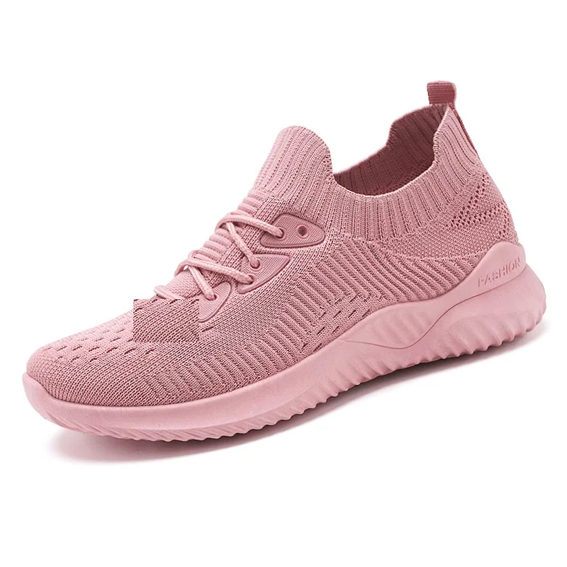 

Hot Sale Outdoor Running sport shoes for women Breathable air mesh sock sneakers, Can customized