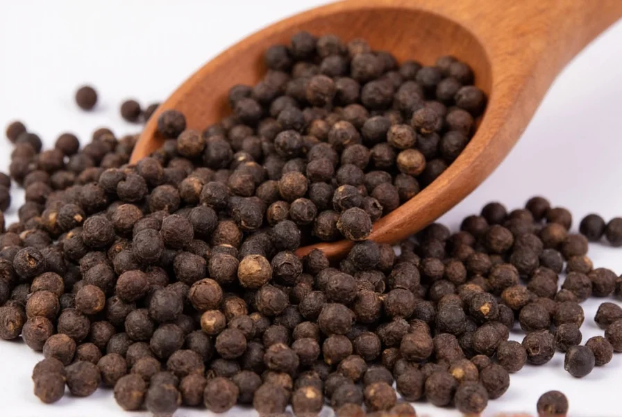 Assortment of black pepper jars