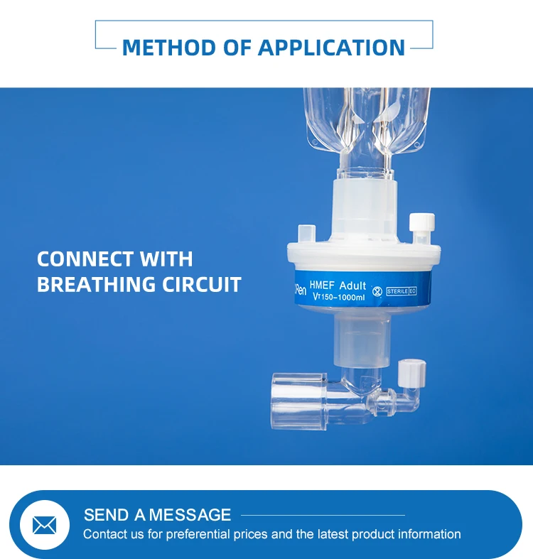 Tuoren Medical Hme With Bacterial Viral Artificial Nose Filter/hmef ...