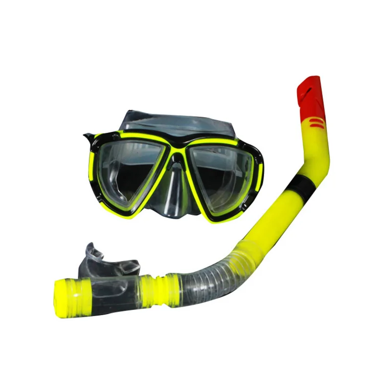 

hot sale Professional Diving Glasses Diving Swimming Easy Anti-fog goggles breathing tube