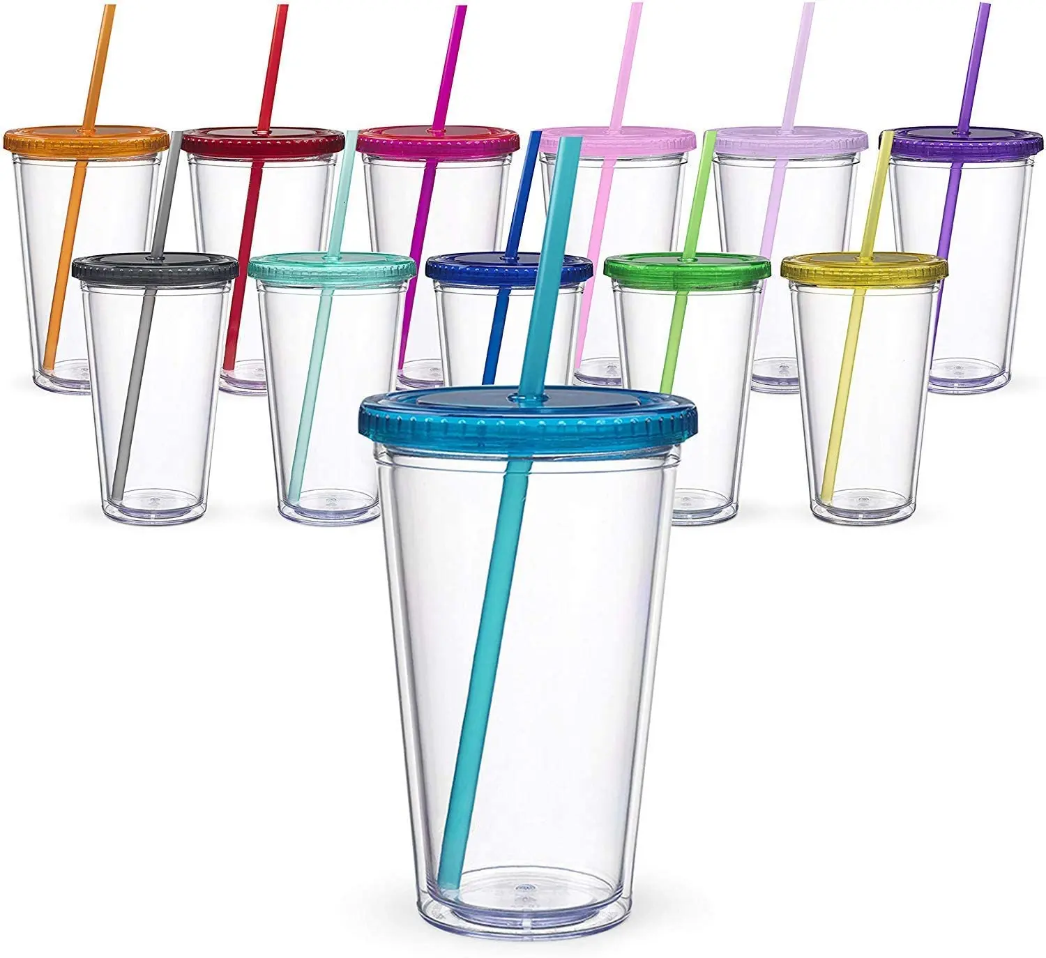 

Classic Insulated Double Wall Acrylic Tumblers, Assorted