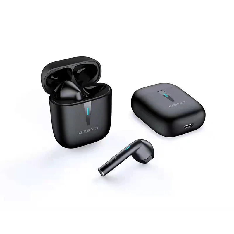 

New Design Bluetooth 5.0 Touch Sensor TWS Colorful LED i12 Wireless Earbuds Earphones, White,black,pink