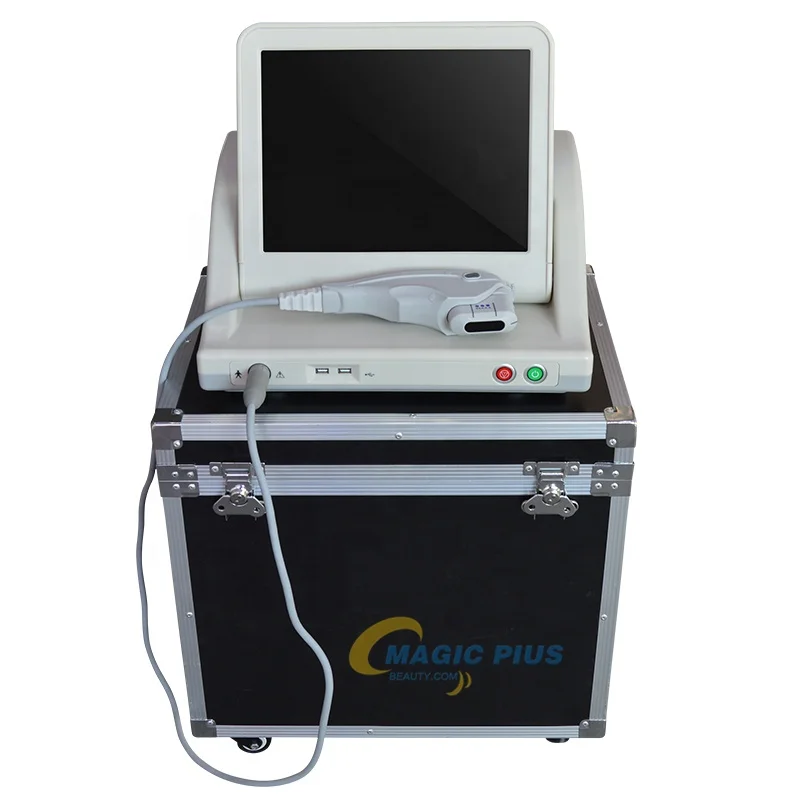 

Popular 5 cartridges SMAS lifting fast effect high intensity focused ultrasound hifu machine for face and body