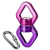 30KN bungee Trampoline Swivel Spinner 360 Rotator Yoga Swing Swivel Hooks