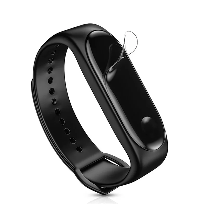 

2019 Smart phone watch screen protector for Xiaomi Mi Band 3 Wrist strap bracelet for Xiomi Mi Band 2 3 tpu Not Tempered Glass