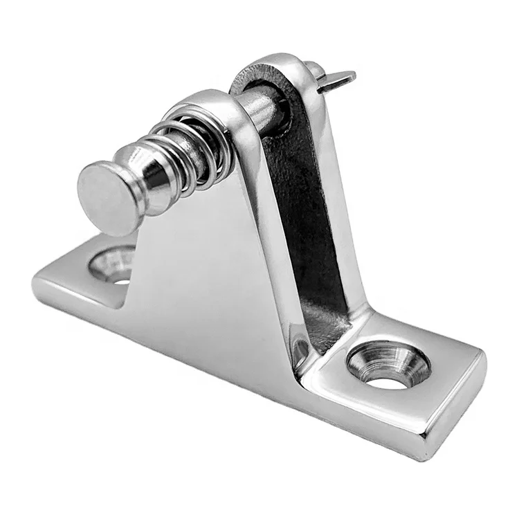 

Little dolphin Bimini Fittings Stainless Steel Deck Hinge With Removable Pin For Boat Sunshade Tent Tende Toldo Louver