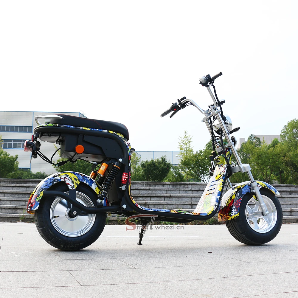 2019 New EEC Approval Electric Scooter 2000w Motor Citycoco powerful for adult in Holland Warehouse