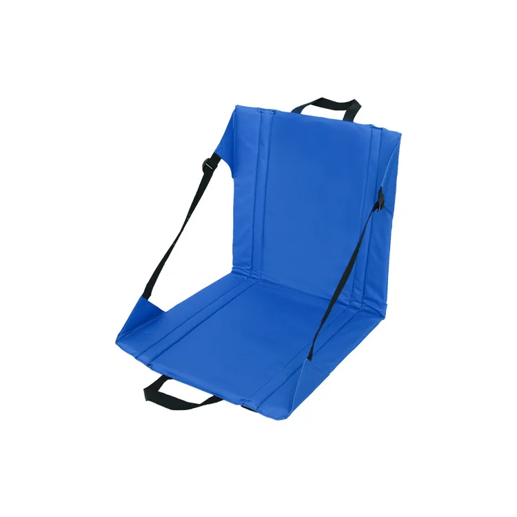 

Outdoor Portable Chair Bench Foldable Stadium Seat Cushion for Sports Events Hiking, Blue, red, black