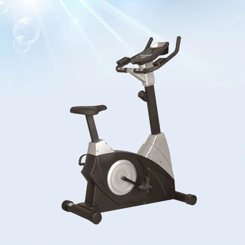 

Exercise Bike MND Fitness Equipment Commercial Gym Magnetic LED Upright Bike Gym Bike, Black