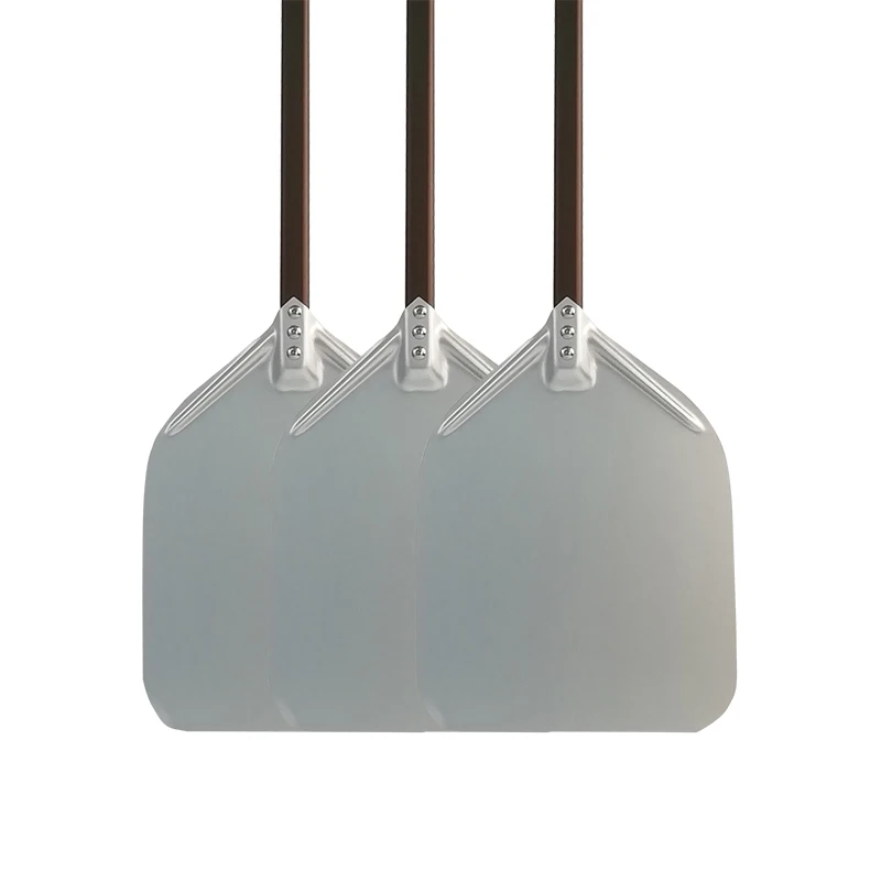 
Pizza turning peel aluminum pizza peel with wood handle 