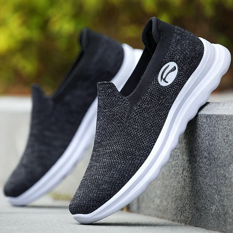 

Shoes men 2021 spring new foreign trade men's shoes men beans shoes a foot pedal soft-soled casual