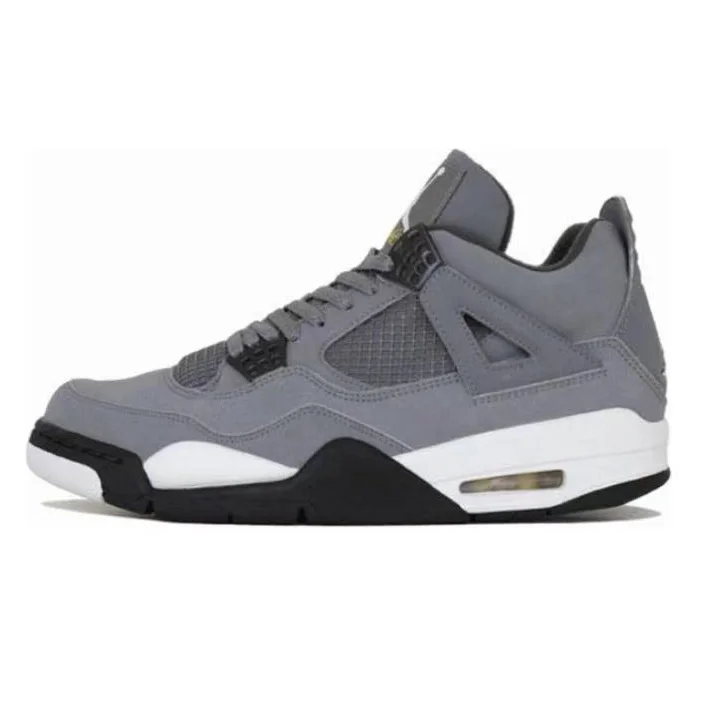 

4 Retro cool Grey men women sneakers fashion casual sports shoes basketball shoes