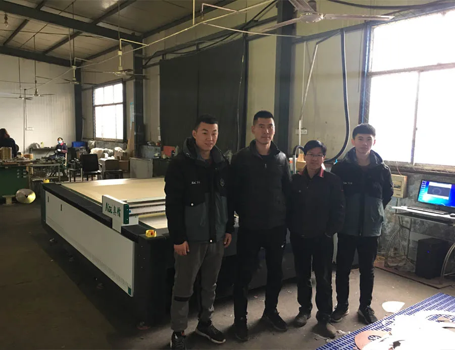 puzzle cutting machine paper making machinery equipment for making cartons
