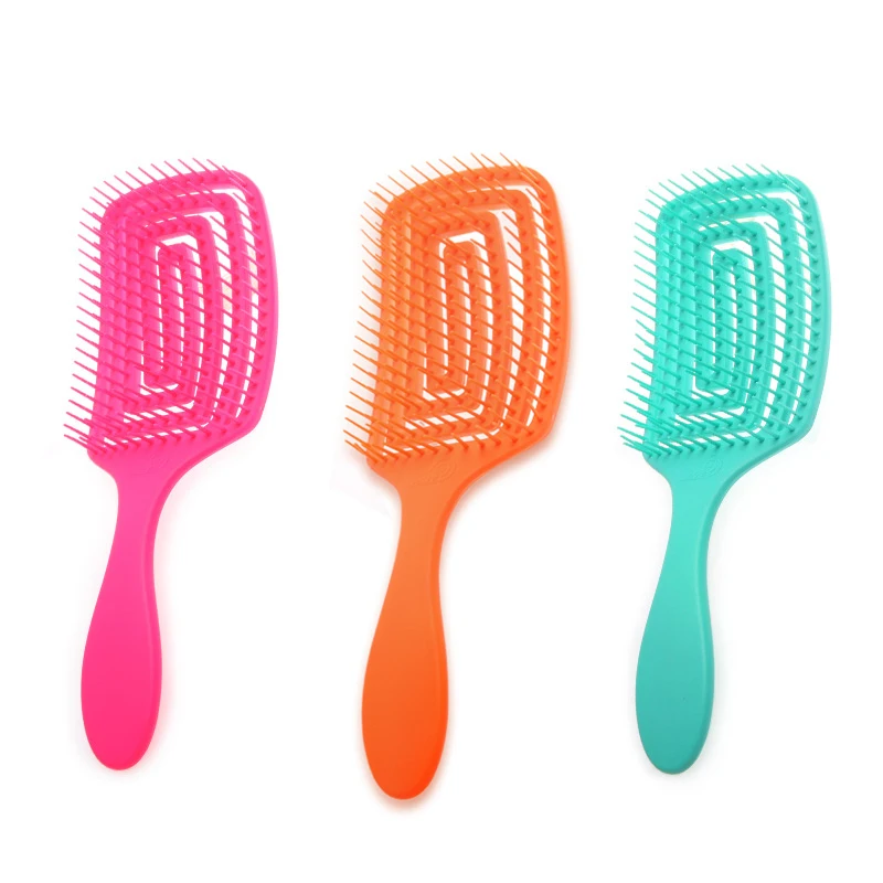 

Scalp massage hairdressing brush Cyclotron large curved comb hollow arc mosquito repellent comb