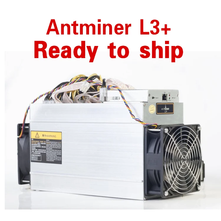 

Bitmain Antminer L3+ 504mh With Power Supply PSU 504m 580m new used LTC Litecoin miner mining Asic Blockchain Miners