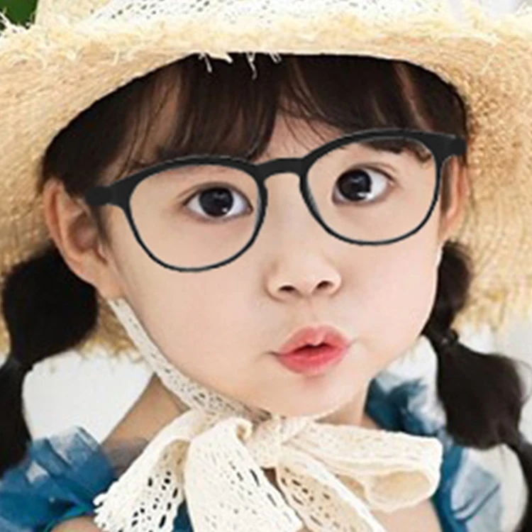 

SKYWAY Wholesale New Model Computer Glasses Girls Round Frame Anti Blue Light Blocking Glasses For Kids