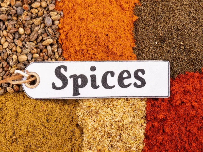 Complete Guide to Spice Names in English: Reference List & Uses