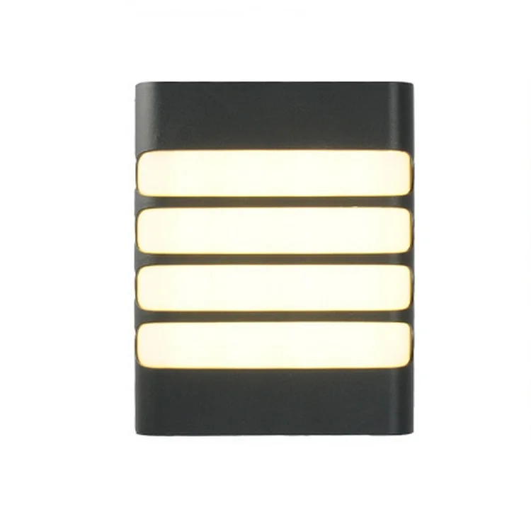 lightness outdoor wall sconce waterproof LED wall light square bulkhead lighting fixture