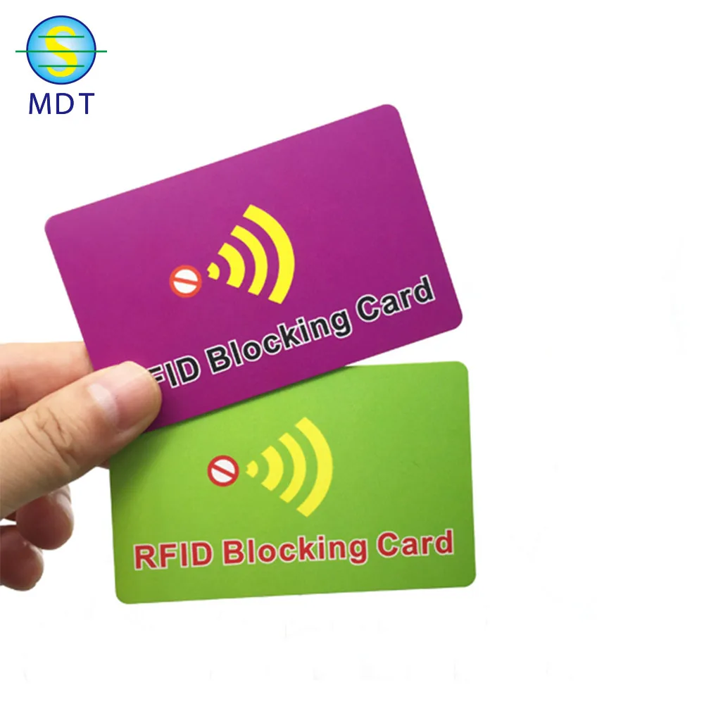 

T5577/13.56MHZ RFID Blocking/blocker Card for Full Wallet Security