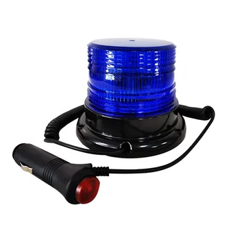 Dc10-80v Mini Strobe Flashing Blue Led Warning Lights For Ambulance ...