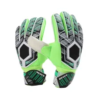 

Wholesale Kids Adults Size Soccer Goalkeeper Gloves Professional Thick Latex Soccer Goalie Gloves With Finger Protection
