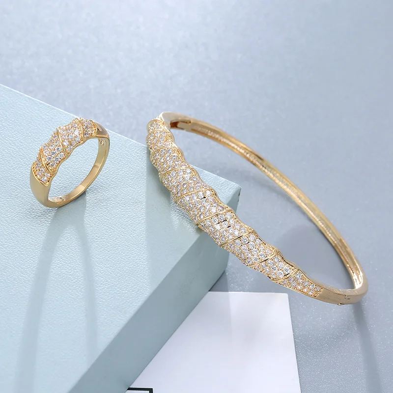 

Full Crystal Women Gold Bangle Rings,High Quality Bangle Bracelet,Bangles Gold Plated, Gold/silver plated