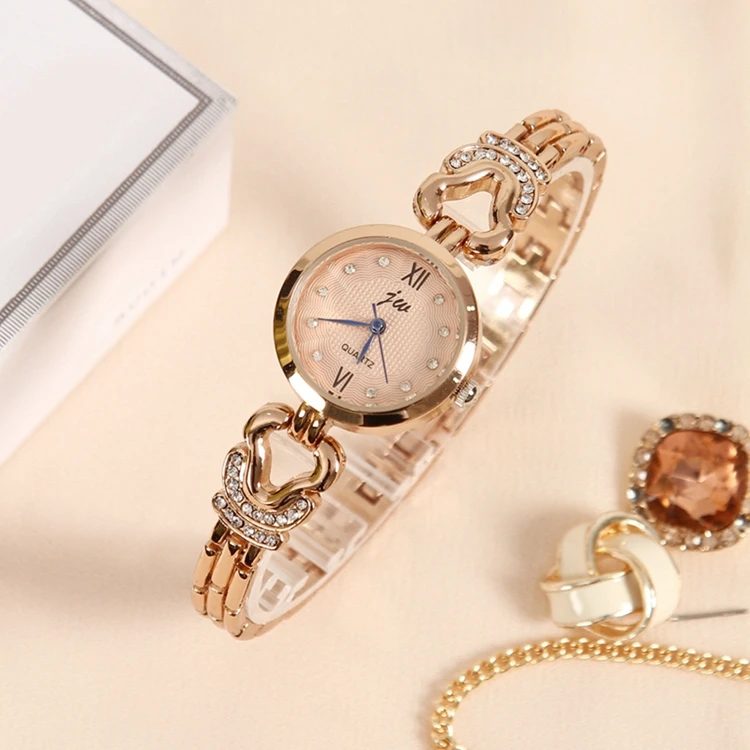 

JW 8312 lady quartz watches custom wholesale silver bracelet women watches quartz