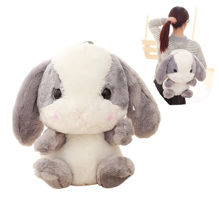 

Custom Designer Cute Gengar Kids Rabbit Plush Toys School Bags Backpacks for Girls Women Fashionable School 2021