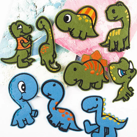 

Cartoon Animal Embroidery Patch Iron on Embroidery Patches Sewing Accessories for Clothing Embroidered Emboridery Patch Fabric, Custom color