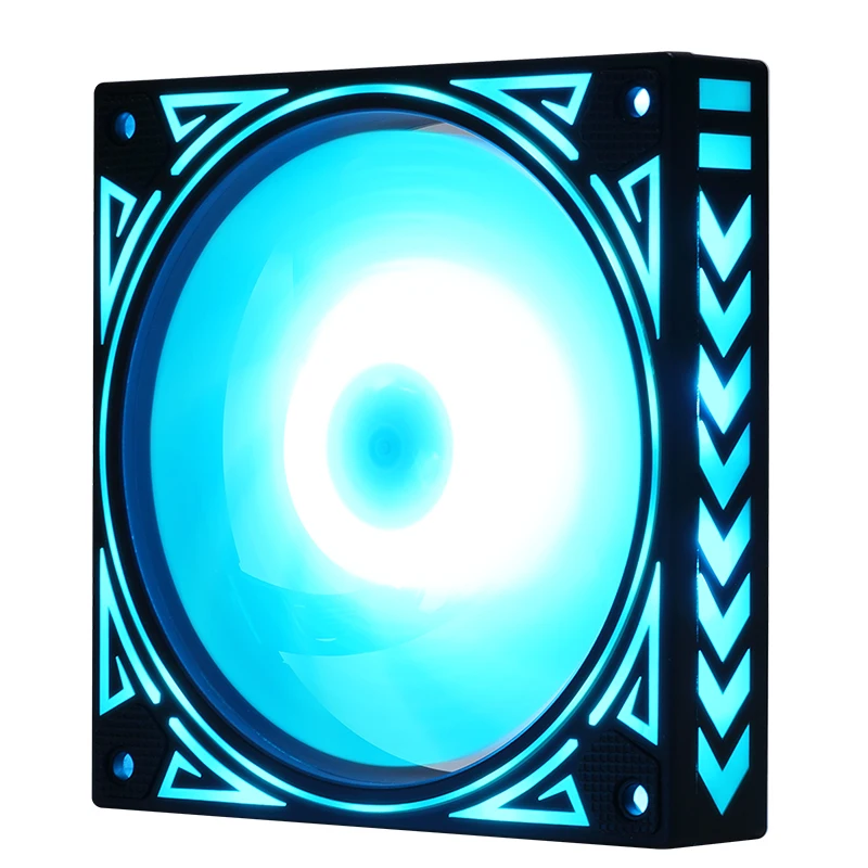 

Wholesale 6pin 120mm RGB Fan LED Colorful Cooling Fan PC, Multi-color, green, red, white, purple, yellow ect