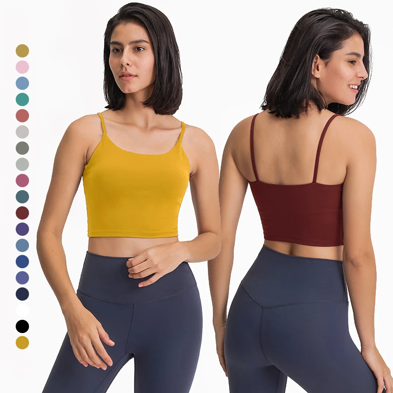 

OEM LOGO Workout Sportswear Tank Top Bra Yoga Bra Breathable Gym Sports Bra