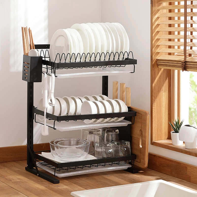 
manufacturer 3 tier commercial kitchen stainless steel plate rack 