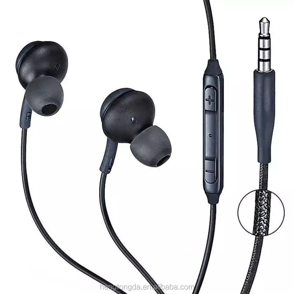 

Factory wholesale For Samsung S8 earphone EO-IG955 AKG Headphones Headset s10 Earphones Stereo black handsfree