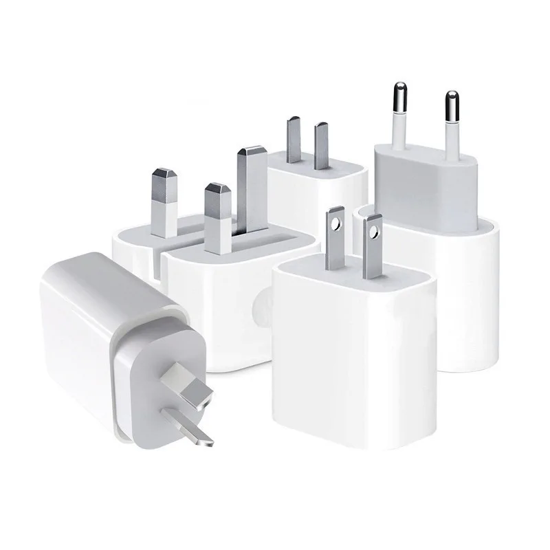 

ILEPO PD 20W Fast Charger For iPhone 14 13 12 Pro Max iPad Air Type-C to Lightning Quick Charging Cable EU/US Plug