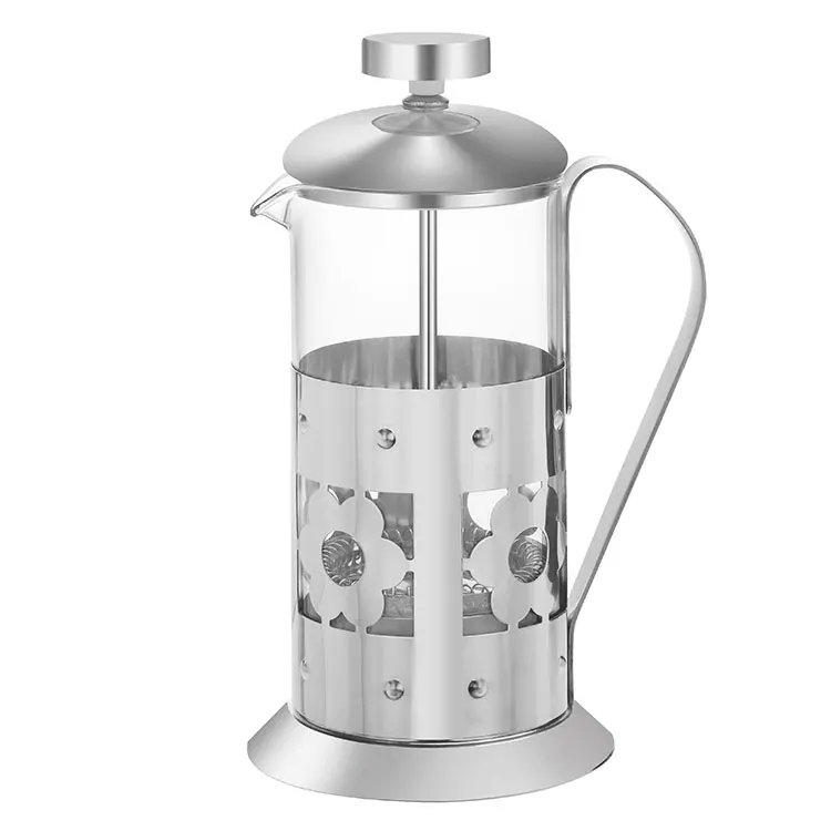 

Delicate european style customize unique design metal coffee french press