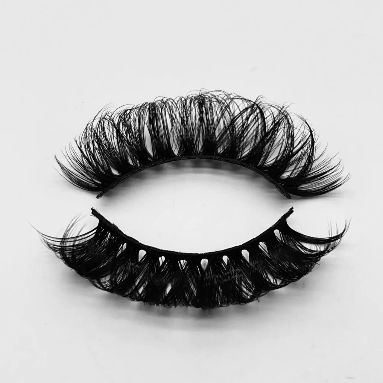 

XA02-20E 20mm drill exaggerated nightclub stage russian lashesh 3d eyelash wholesale vendor 5d mink false eyelash strip lash