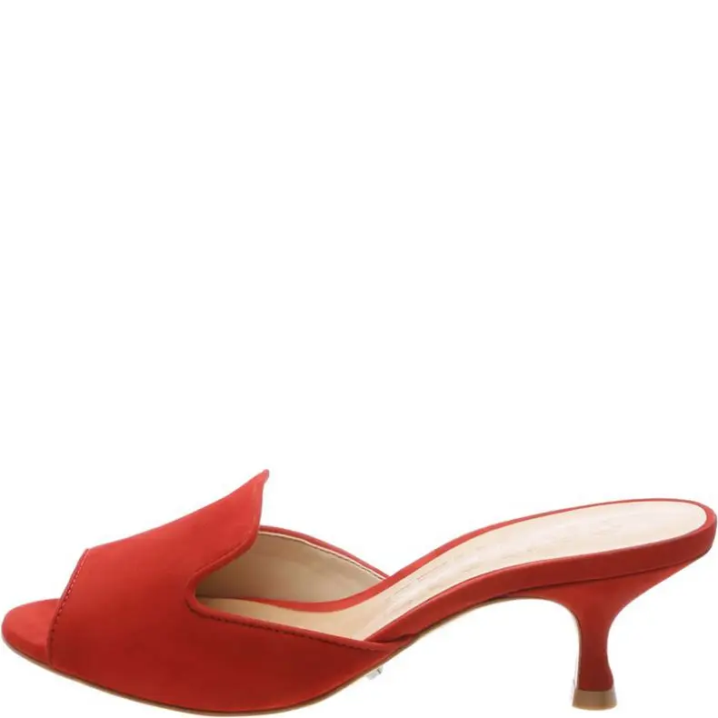 

Fashion Slip on Slide Slippers Low Heel Sandals Dress Casual Round Toe Women Mule Shoes, Custom color