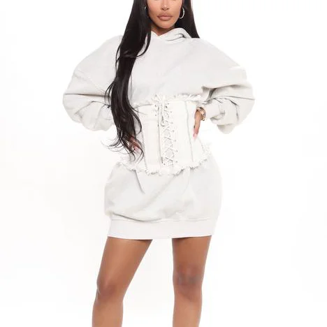 

2021 Sexy Women Outfits High Quality Street Wear Dresses Women Casual Womens Crop Sweatshirts And Hoodies Pullover