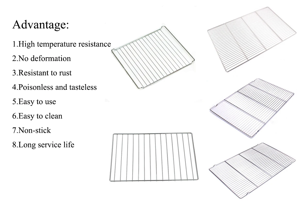 Wholesale 304 Stainless Steel Wire Mesh Tray Welded Bbq Grills Oven