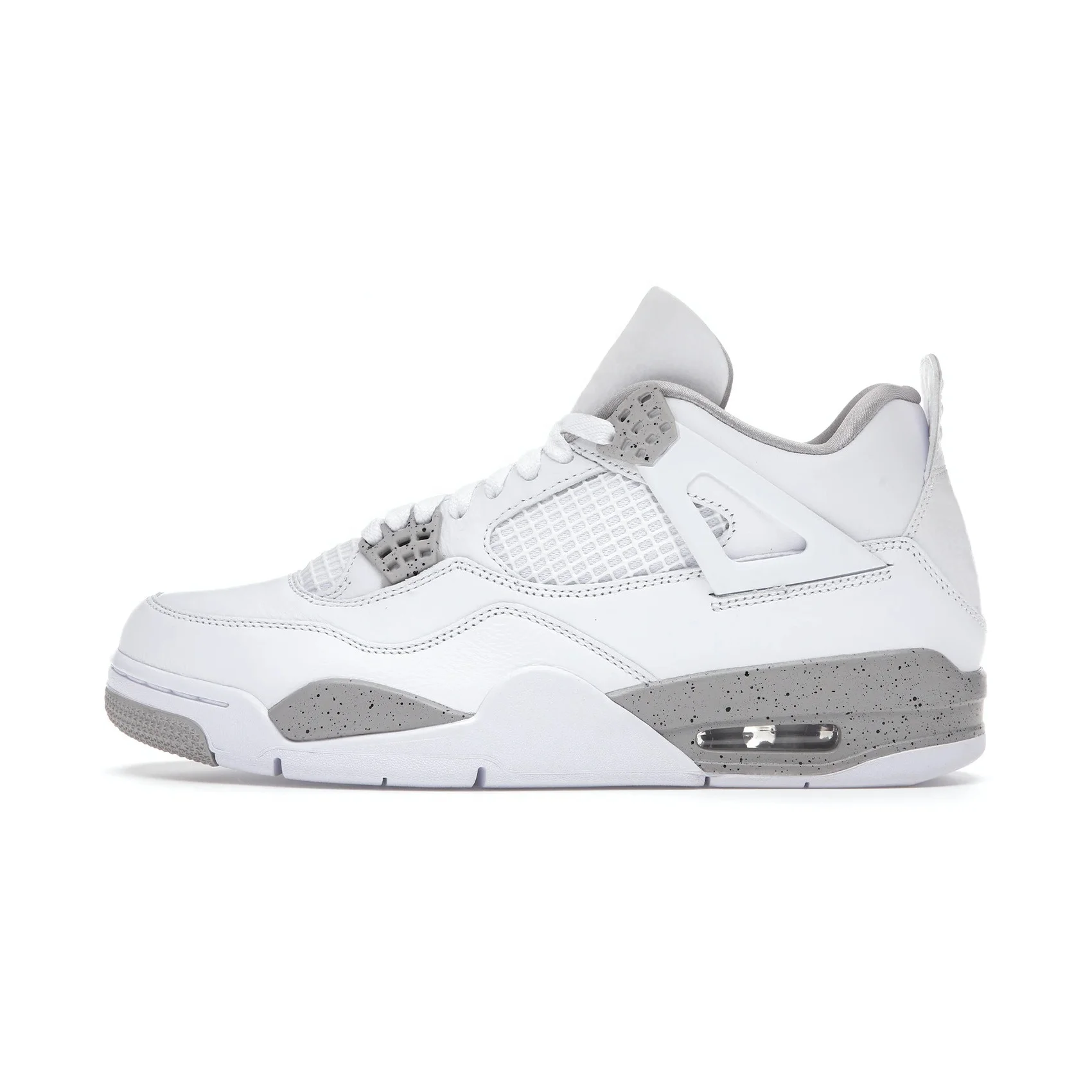 

J4 High Quality Mens Casual Shoes Retro 4 White Oreo